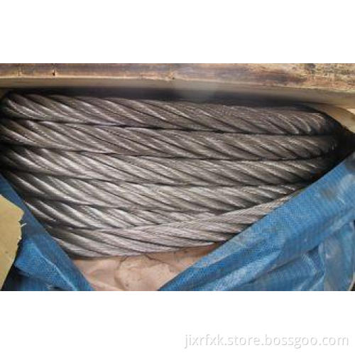 304 6x36WS+IWRC Stainless Steel Cable 36mm With AISI ASTM S